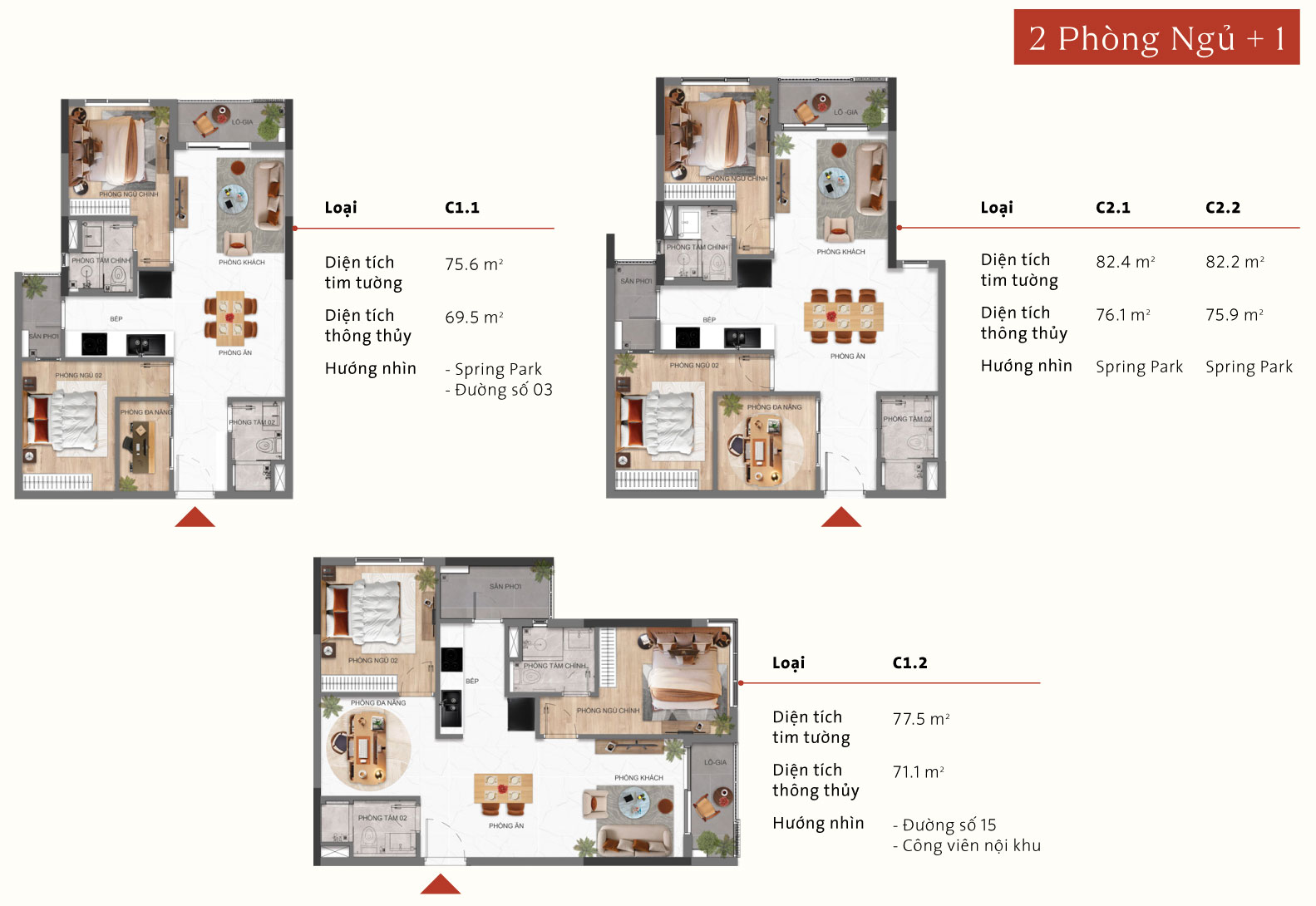 Layout căn điển hình